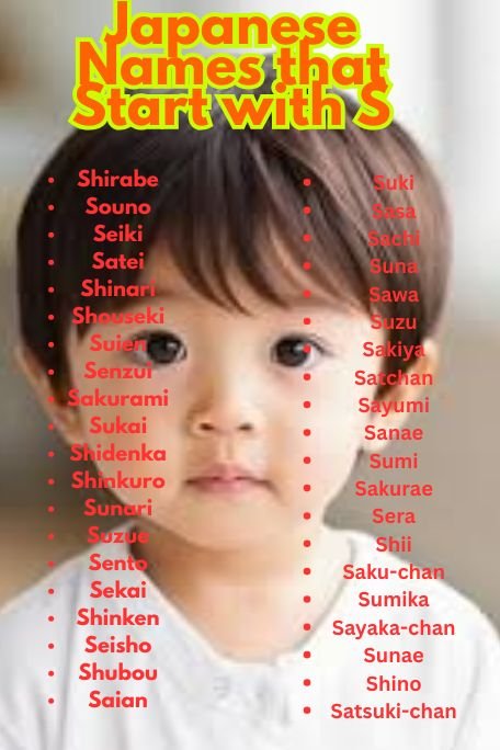 1000+ Modern to Rare Japanese Names that Start with S