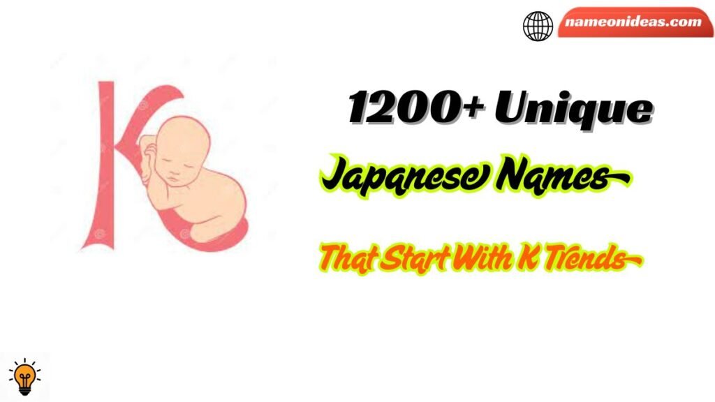 1200+ Unique Japanese Names That Start With K Trends