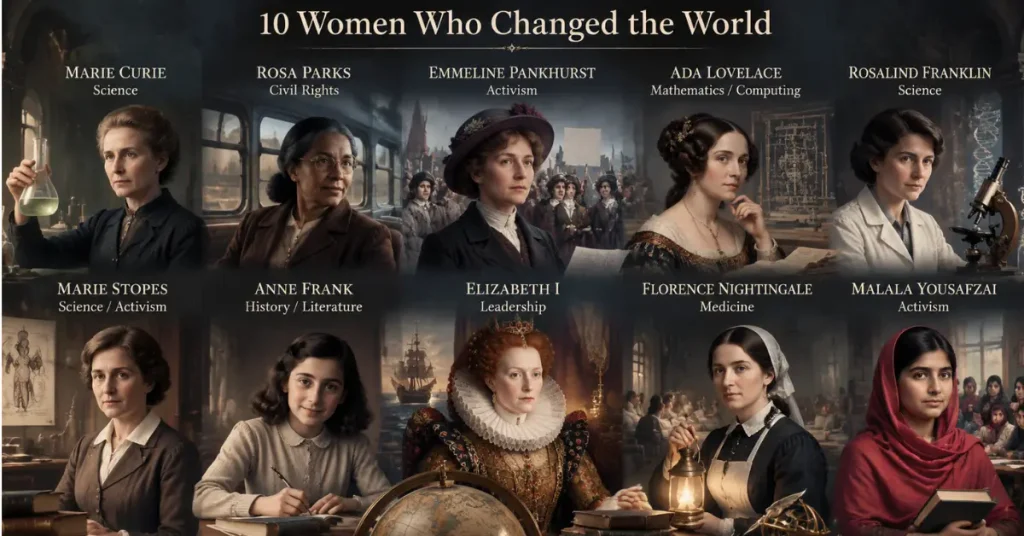 Top 10 Women Who Changed the World