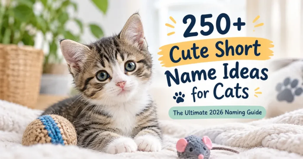 cute short name for cats