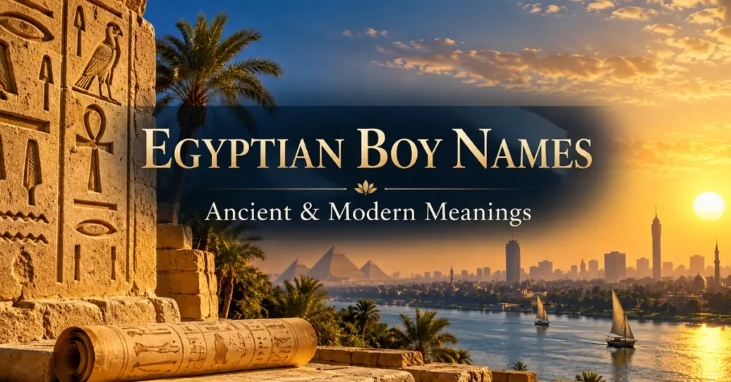 150+ Egyptian Names for Boys With Meaning: Ancient Pharaonic & Modern Arabic Names (2026 Guide) egyptian names for boys