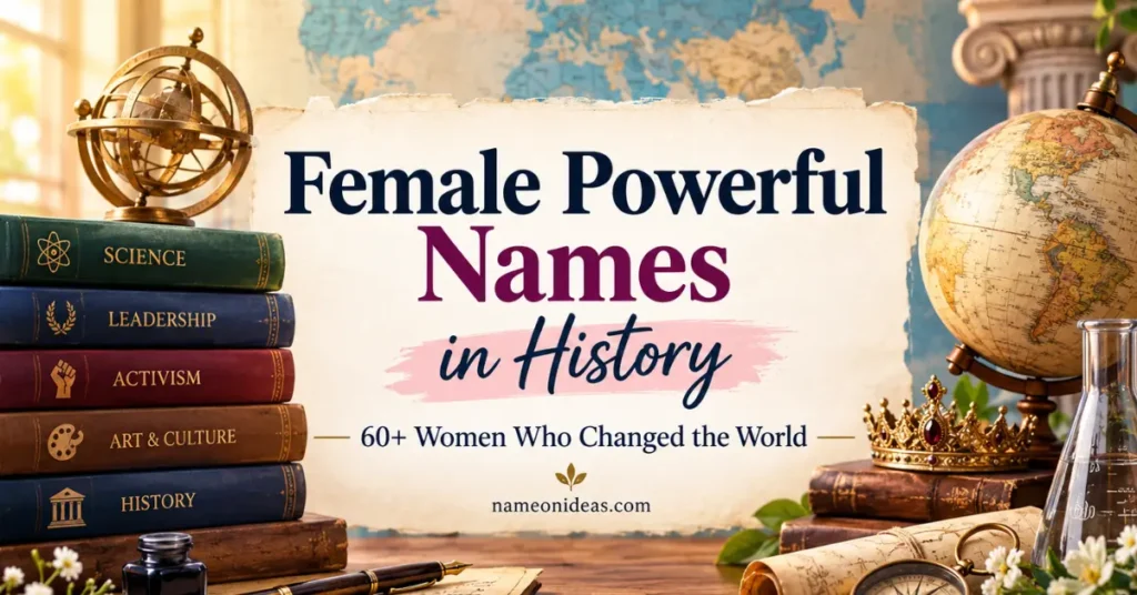Female Powerful Names in History: 60+ Women Who Changed the World Female Powerful Names in History