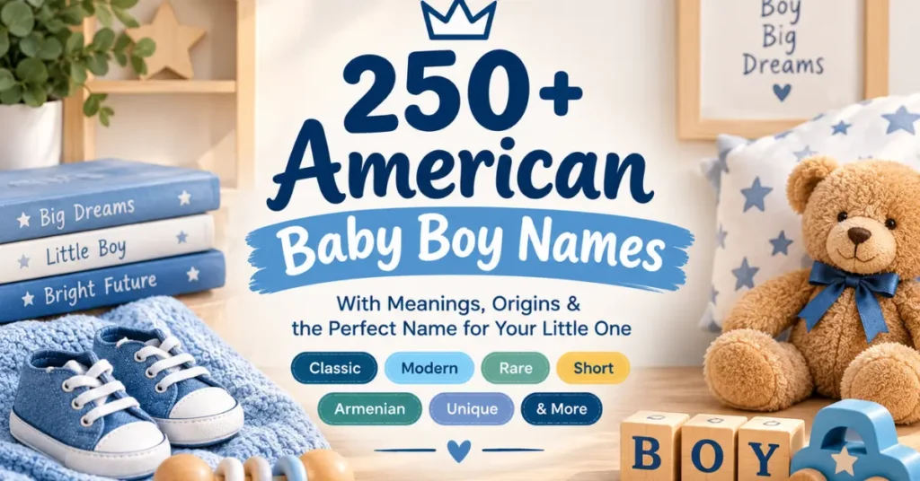Best American Baby Boy Names With Meanings